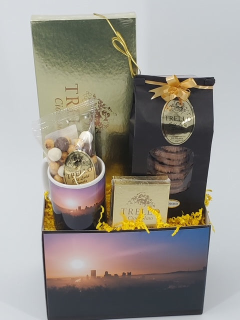 "Pittsburgh Sunrise" Basket
