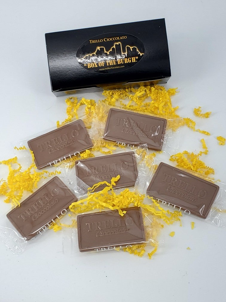 "Box of the Burgh" Chocolate Business Cards