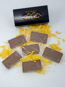 "Box of the Burgh" Chocolate Business Cards