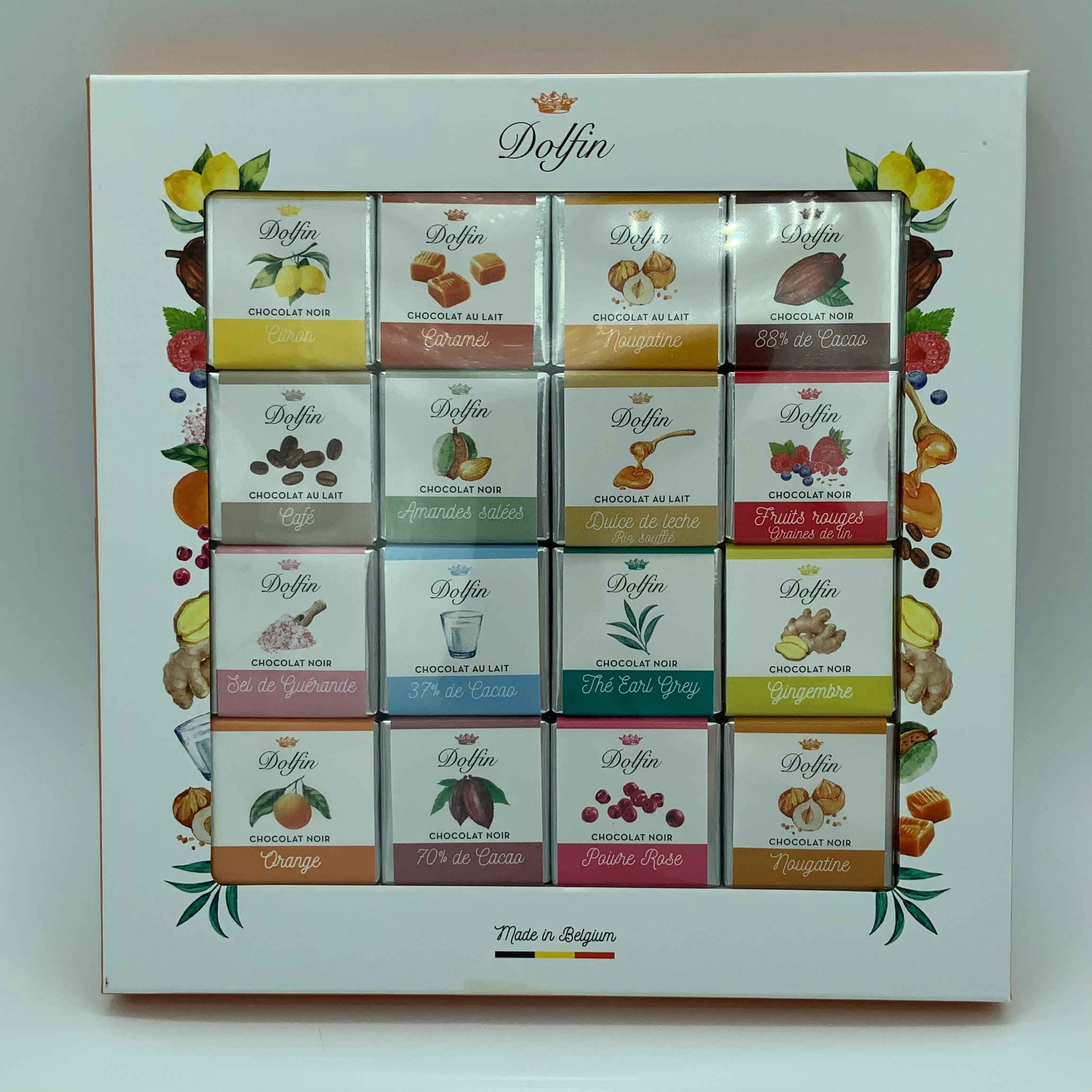 Box of Neopolitain Assorted Chocolate Squares